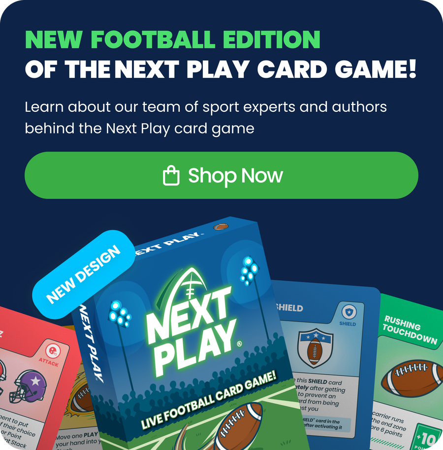 New Football Edition of the Next Play Card Game — Shop Now