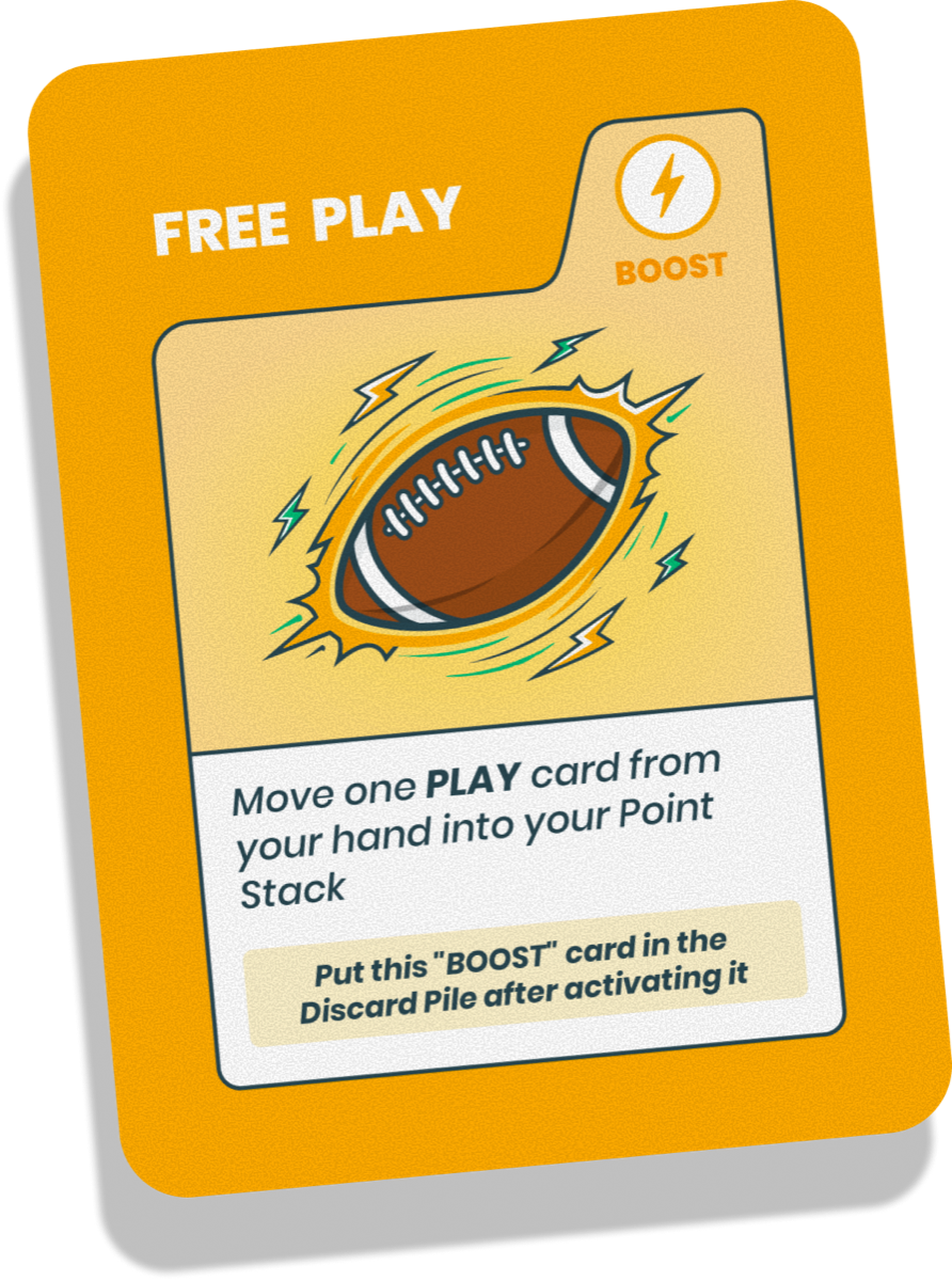 FREE PLAY card