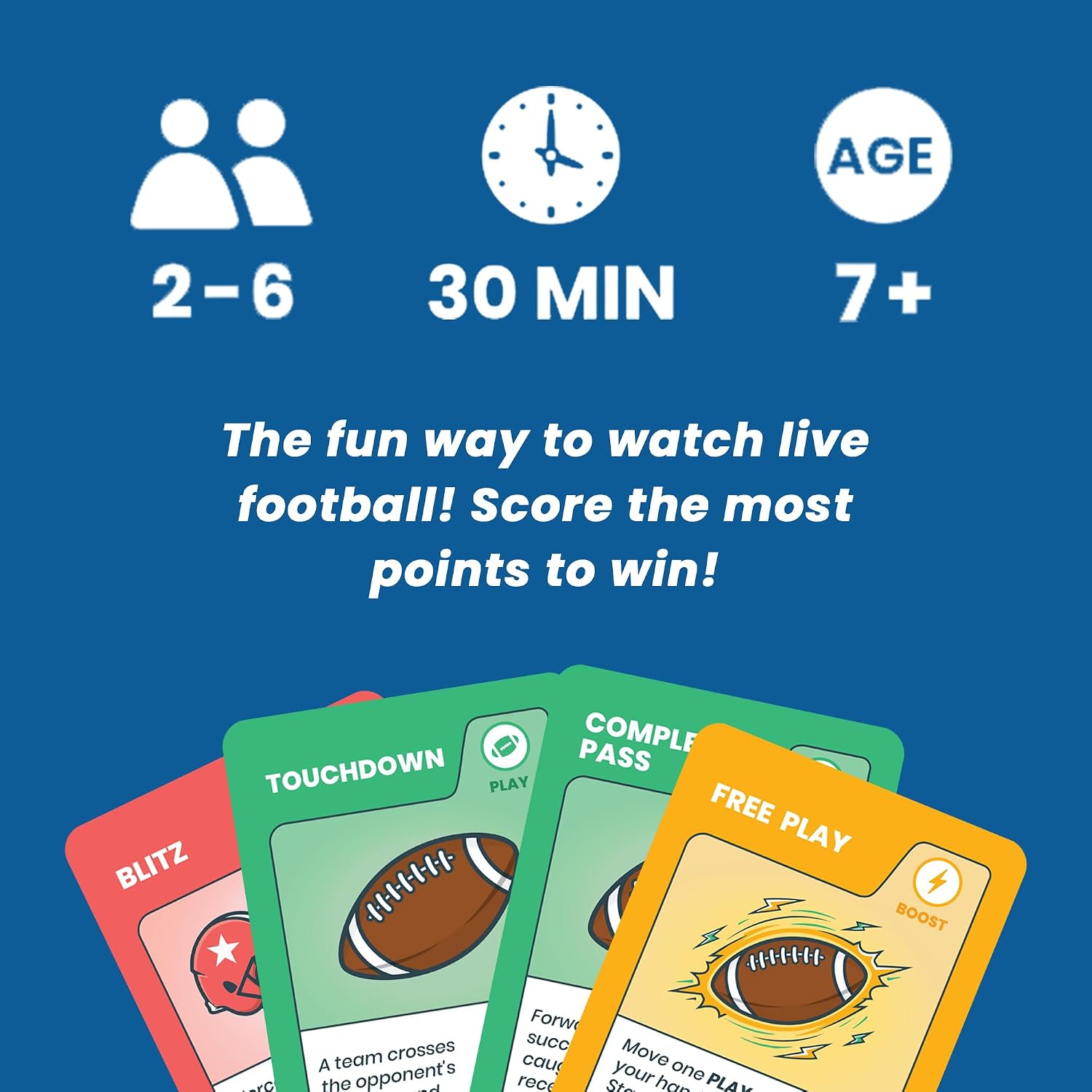 Next Play football card game blog and game day guide preview